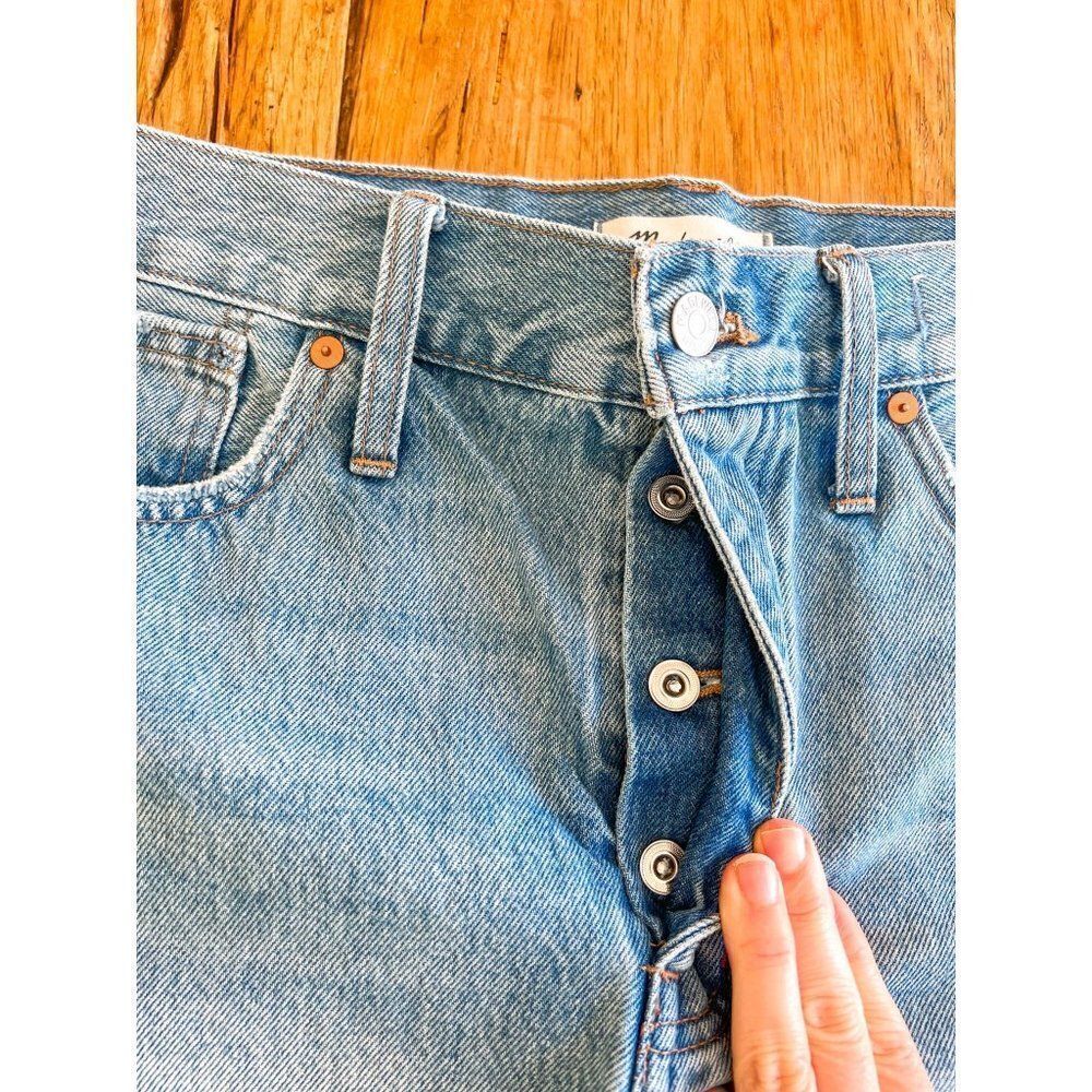 NEW! Madewell Relaxed Denim Shorts Size 30 - Picture 3 of 7
